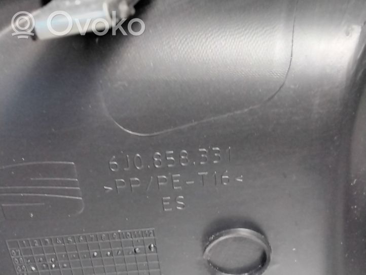 Seat Ibiza IV (6J,6P) Rivestimento in plastica cornice della leva del cambio 6J0858331