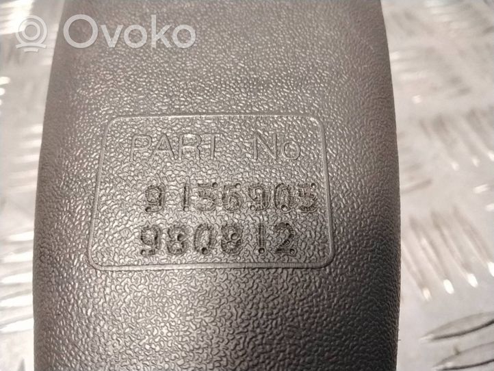 Volvo S80 Takaistuimen turvavyön solki 9156905
