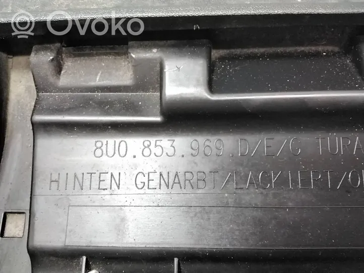 Audi Q3 8U Beplankung Türleiste Zierleiste hinten 8U0853969D