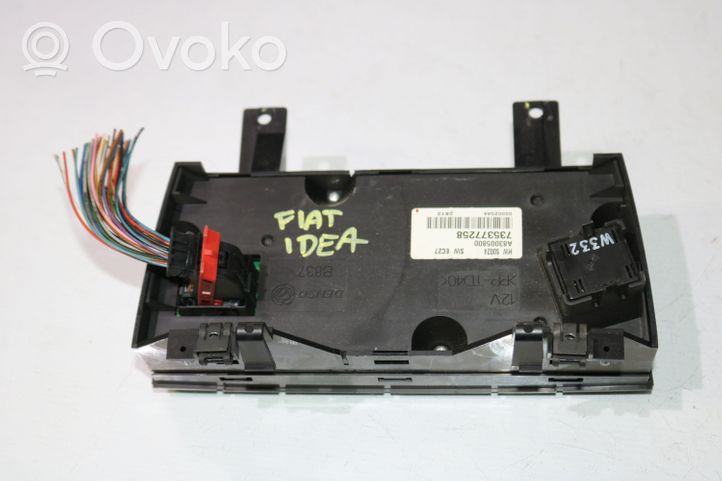 Fiat Idea Panel klimatyzacji 735377258