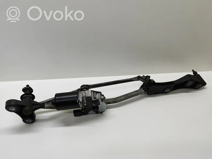 BMW 5 E60 E61 Tiranti e motorino del tergicristallo anteriore 6987475