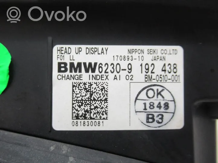 BMW 7 F01 F02 F03 F04 Monitor / wyświetlacz / ekran 9192438