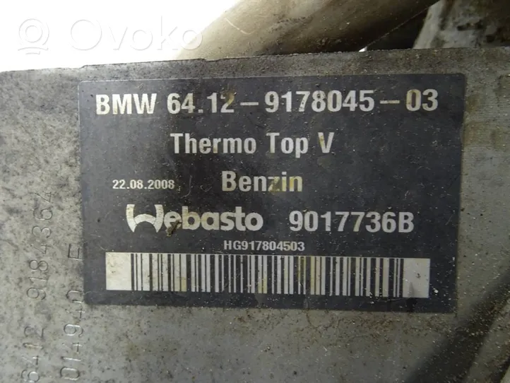 BMW 7 F01 F02 F03 F04 Pompe de circulation d'eau, chauffage auxiliaire Webasto 
