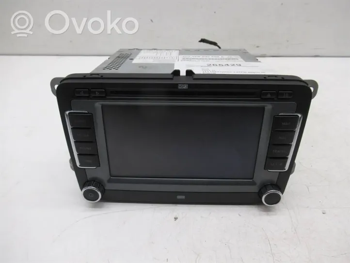 Seat Altea XL Panel / Radioodtwarzacz CD/DVD/GPS 5P0035680A