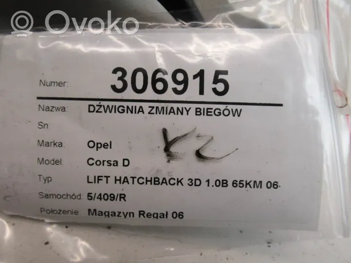 Opel Corsa D Drążek zmiany biegów 