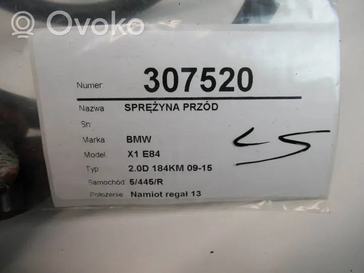 BMW X1 E84 Sprężyna przednia 