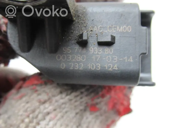 Citroen C4 Grand Picasso Czujnik pozycji wału rozrządu 9677493380