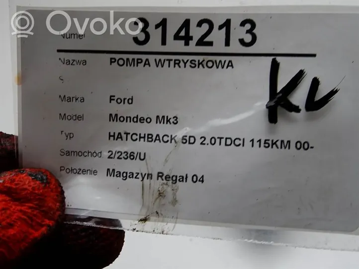 Ford Mondeo Mk III Pompa wtryskowa wysokiego ciśnienia 0470504035