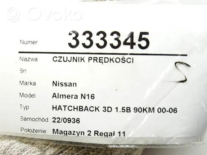 Nissan Almera N16 Sensore velocità del freno ABS 