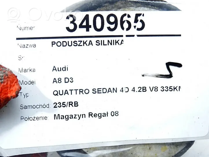 Audi A8 S8 D3 4E Valvola di depressione sul supporto motore 