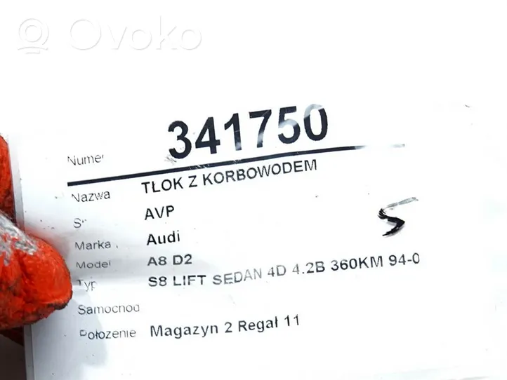 Audi A8 S8 D2 4D Kolben mit Pleuel AVP