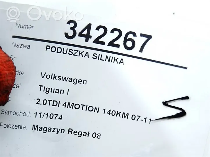 Volkswagen Tiguan Valvola di depressione sul supporto motore 5N0199262E