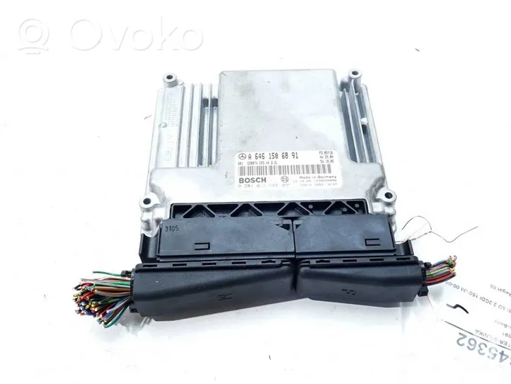 Mercedes-Benz C AMG W203 Komputer / Sterownik ECU silnika 6461506891