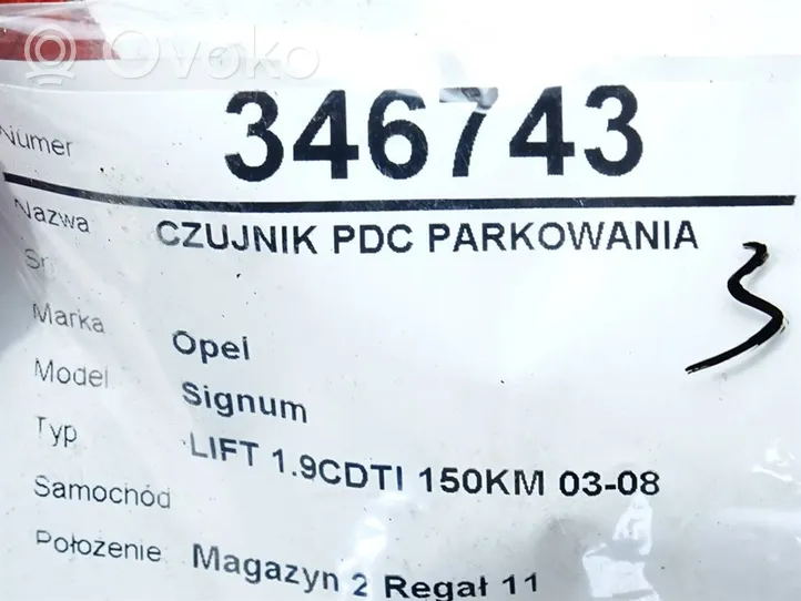 Opel Signum Parkavimo (PDC) daviklis (-iai) 12787793