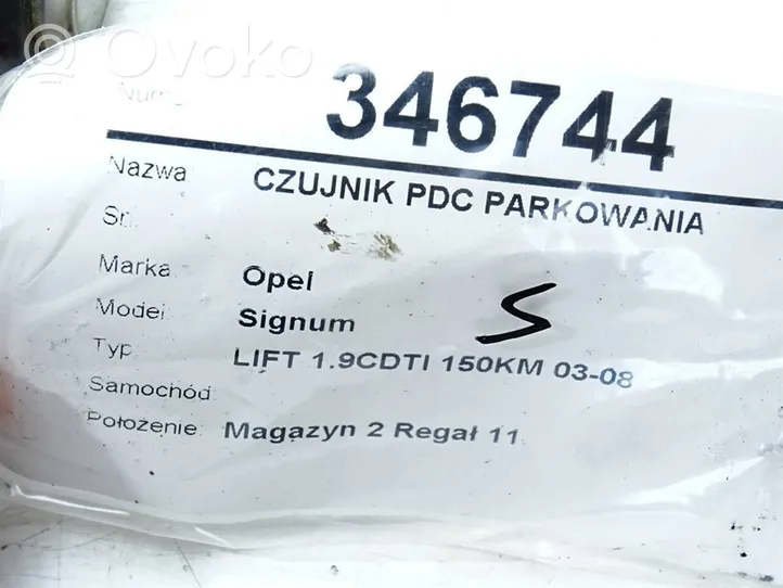 Opel Signum Czujnik parkowania PDC 12787793