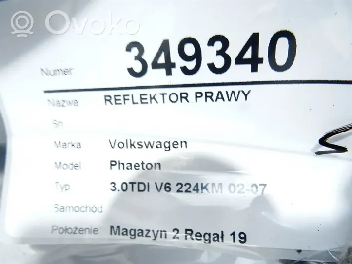 Volkswagen Phaeton Lampa przednia 3D1941016J