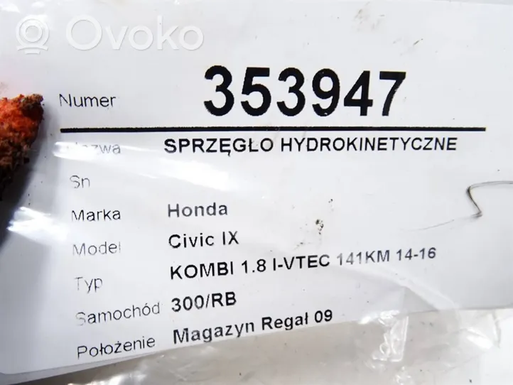 Honda Civic IX Convertitore di coppia AR227796