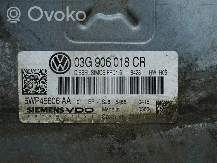 Volkswagen PASSAT B6 Motorsteuergerät ECU 03G906018CR