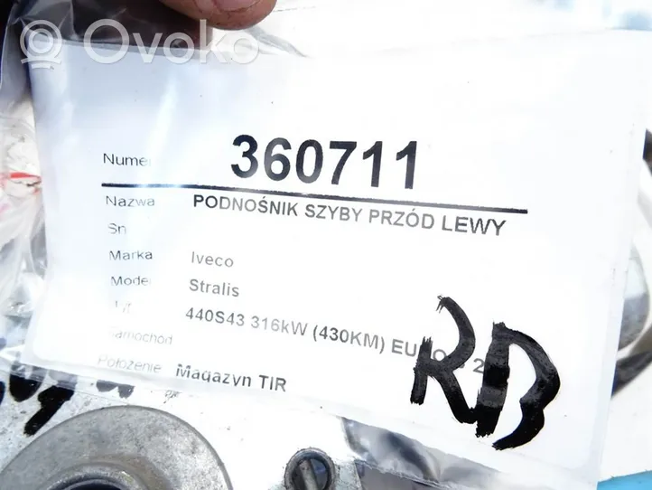 Iveco Stralis Elektryczny podnośnik szyby drzwi przednich 99487781