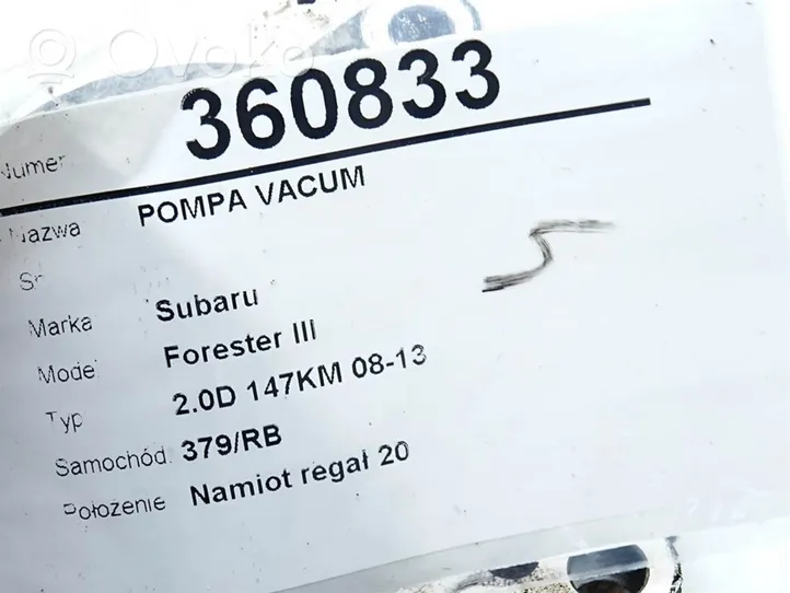 Subaru Forester SH Pompa a vuoto 