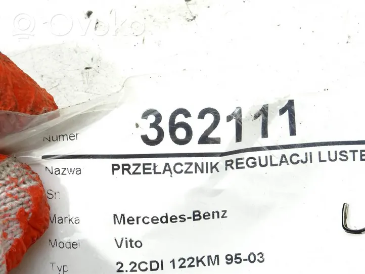 Mercedes-Benz Vito Viano W638 Przycisk regulacji lusterek bocznych A0045459207
