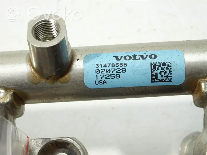 Volvo V40 Tubo principal de alimentación del combustible 31478555