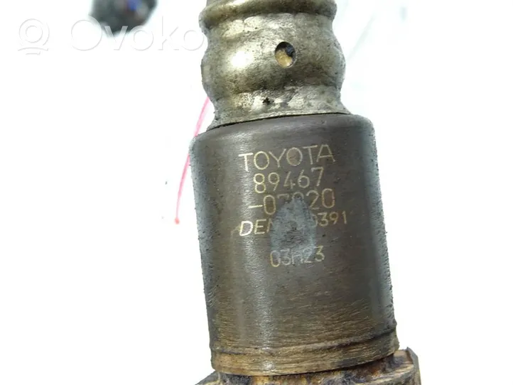 Toyota Avalon XX30 Sensore della sonda Lambda 89467-07020