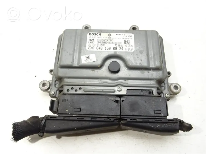 Mercedes-Benz B W245 Unité de commande, module ECU de moteur A6401506934