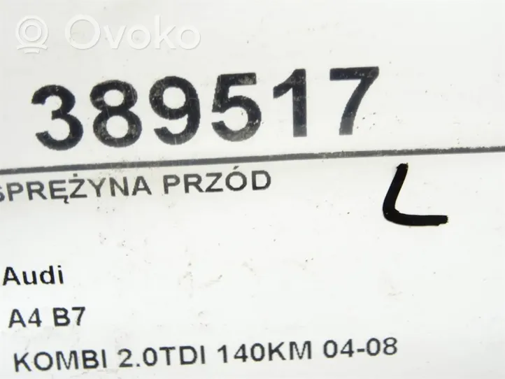 Audi A4 S4 B7 8E 8H Priekinė spyruoklė 