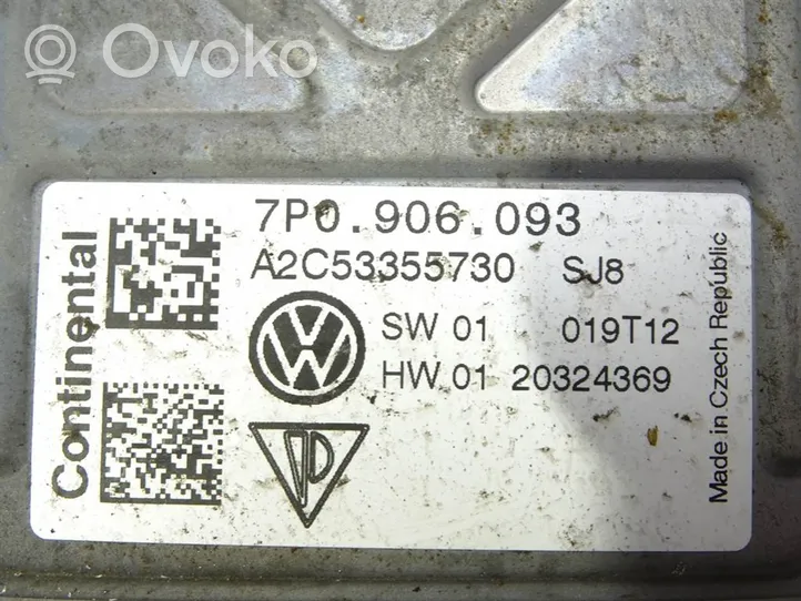 Volkswagen Touareg II Inne komputery / moduły / sterowniki 7P0906093