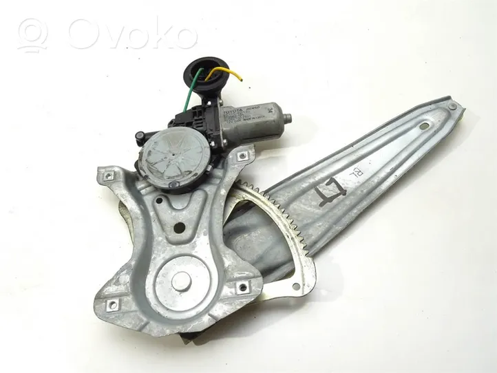 Toyota Corolla E160 E170 Rear door window regulator with motor 69840-02530