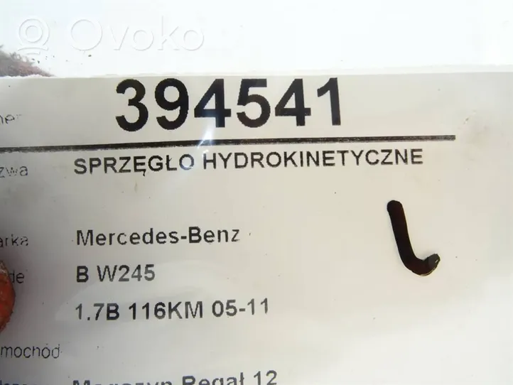 Mercedes-Benz B W245 Przekładnia hydrokinetyczna 