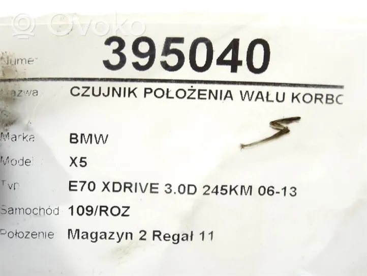BMW X5 E70 Czujnik położenia wału korbowego 7806782