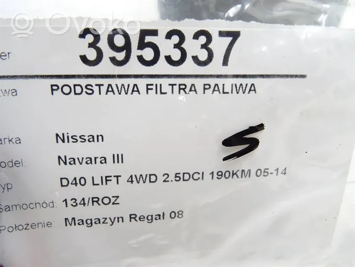 Nissan NP300 Alloggiamento del filtro del carburante 
