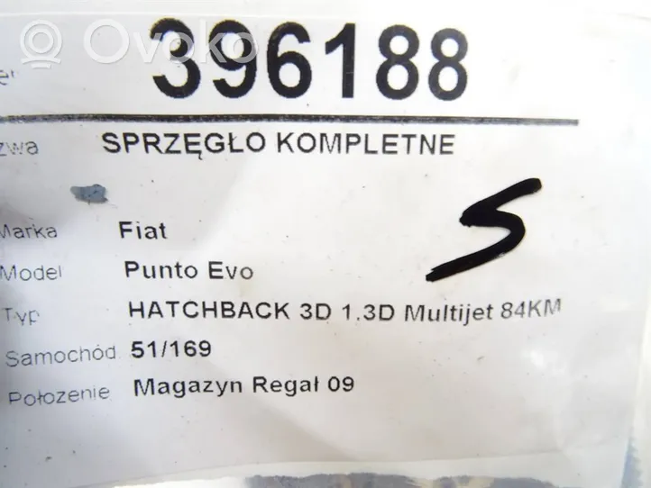 Fiat Punto (199) Kit d'embrayage 