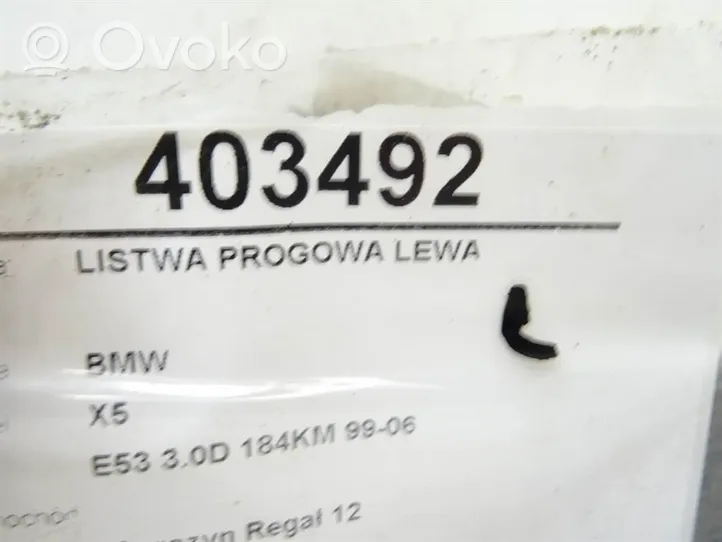 BMW X5 E53 Listwa progowa przednia / nakładka 