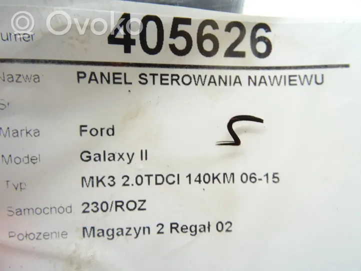 Ford Galaxy Sisätuulettimen ohjauskytkin 7S7T18C612CD