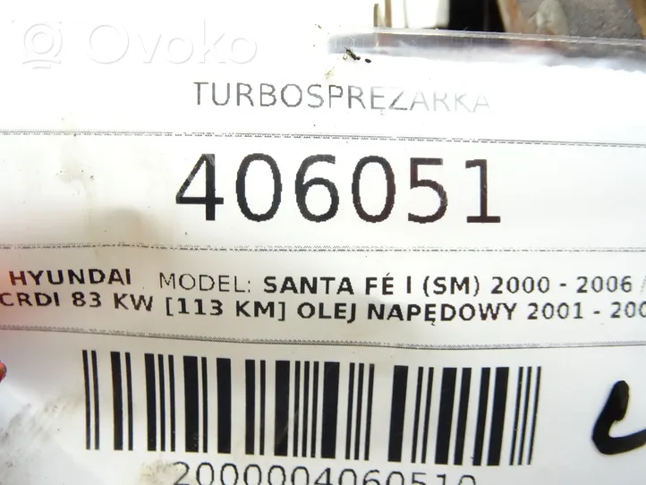 Hyundai Santa Fe Turboahdin 28231-27000