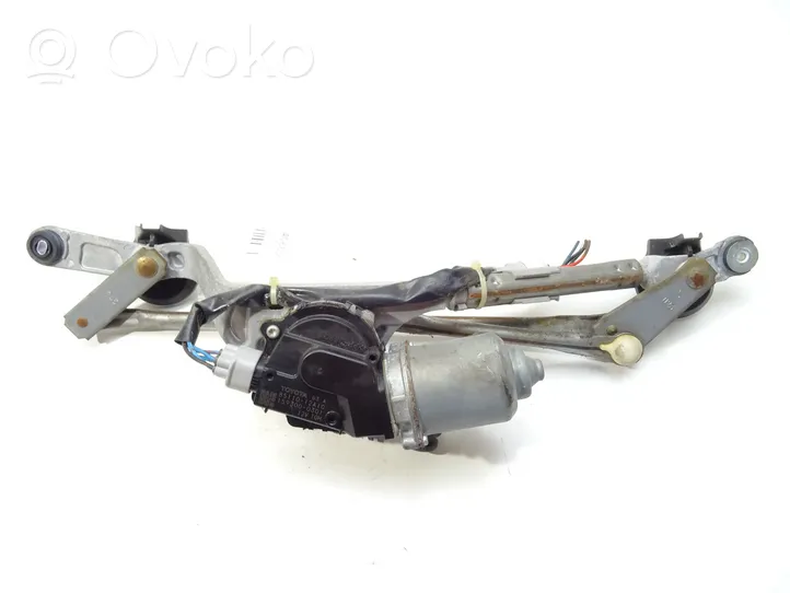 Toyota Auris 150 Mechanizm i silniczek wycieraczek szyby przedniej / czołowej 85110-12A10