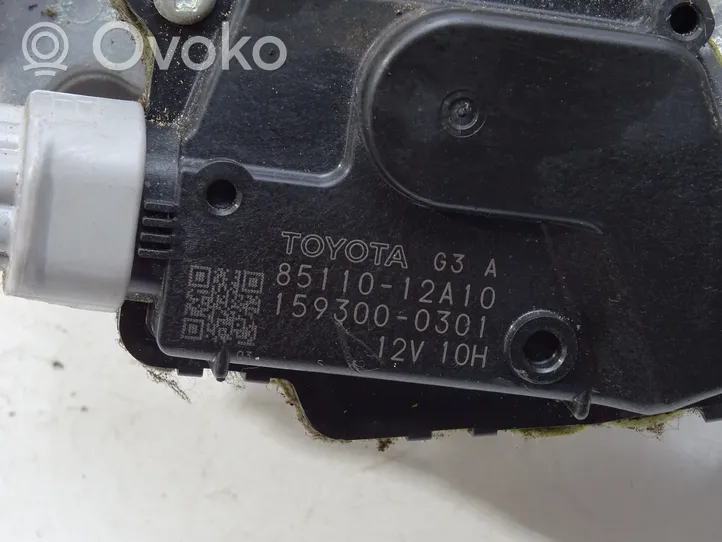 Toyota Auris 150 Mechanizm i silniczek wycieraczek szyby przedniej / czołowej 85110-12A10