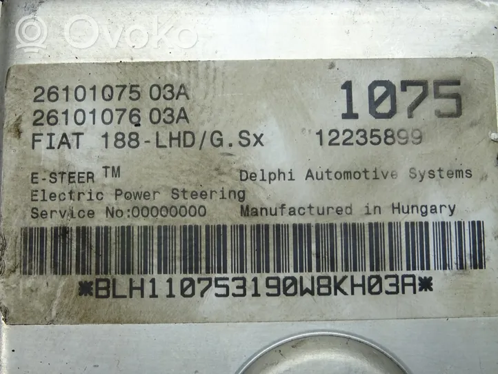 Fiat Punto (188) Power steering control unit/module 2610107503A