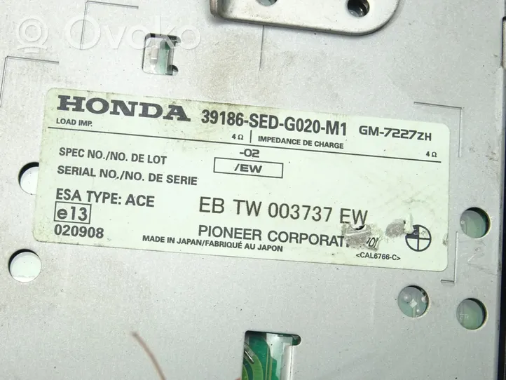 Honda Accord Vahvistin 39186-SED-G020-M1