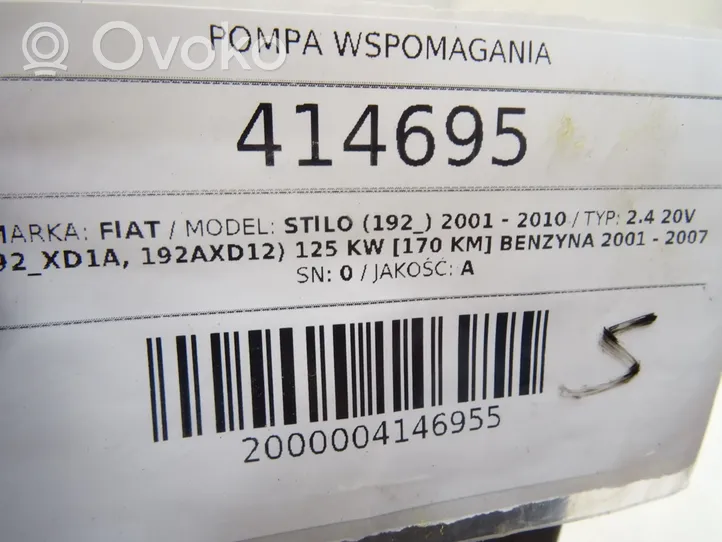 Fiat Stilo Vairo stiprintuvo siurblys 00046846858