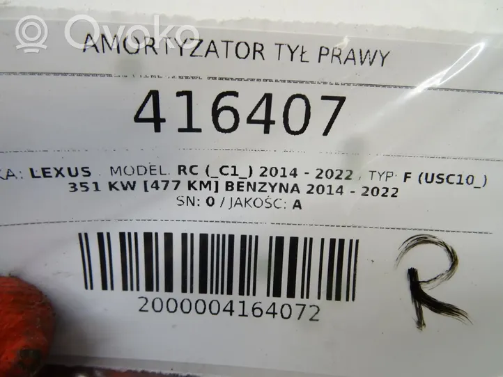 Lexus RC Amortyzator tylny 48530-24290