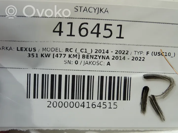 Lexus RC Stacyjka 15C542D