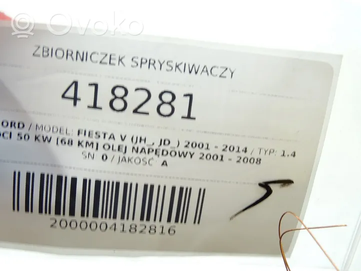 Ford Fiesta Zbiornik płynu do spryskiwaczy szyby przedniej / czołowej 2S61-17618-AD