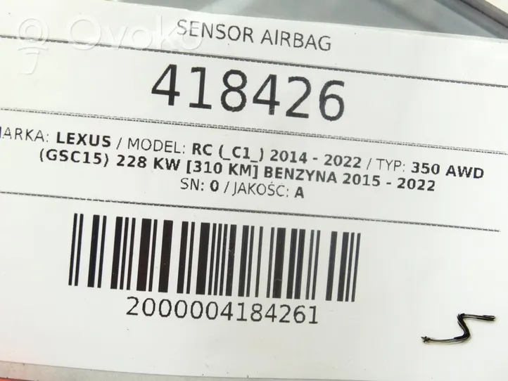 Lexus RC Czujnik uderzenia Airbag 89170-24170