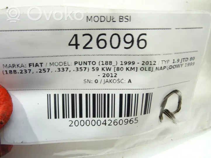 Fiat Punto (188) Inne komputery / moduły / sterowniki 46774357