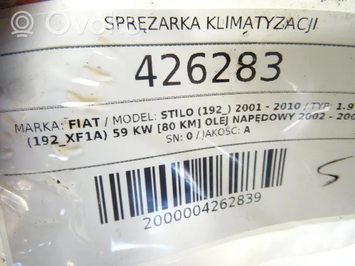 Fiat Stilo Kompresor / Sprężarka klimatyzacji A/C 447220-8641