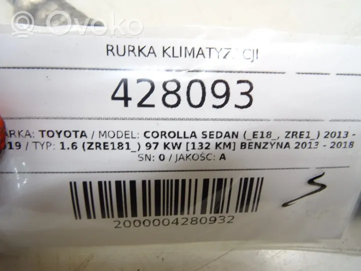 Toyota Corolla E160 E170 Oro kondicionieriaus vamzdelis (-ai)/ žarna (-os) 